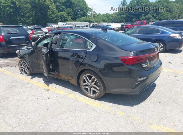 3KPF54AD8ME337694 2021 KIA FORTE Black Rear left