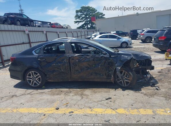 3KPF54AD8ME337694 2021 KIA FORTE Black Rear interior view