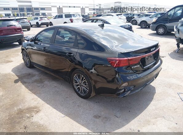 3KPF54AD8PE623520 2023 KIA FORTE Черный Задняя левая четверть