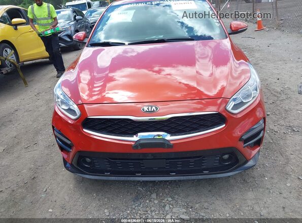 3KPF54AD9KE084768 2019 KIA FORTE Blue Вид щитка приладів