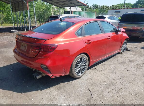 3KPF54AD9PE551050 2023 KIA FORTE Оранжевый Задняя правая четверть