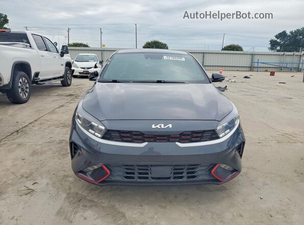 3KPF54AD9PE689283 2023 KIA FORTE Gray Front view