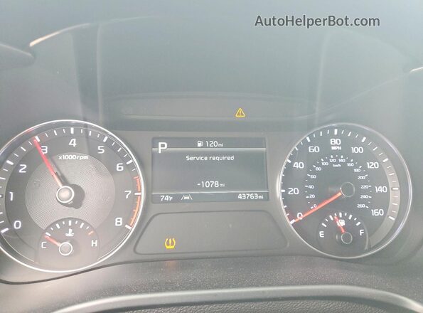3KPF54AD9PE689283 2023 KIA FORTE Gray Instrument cluster view