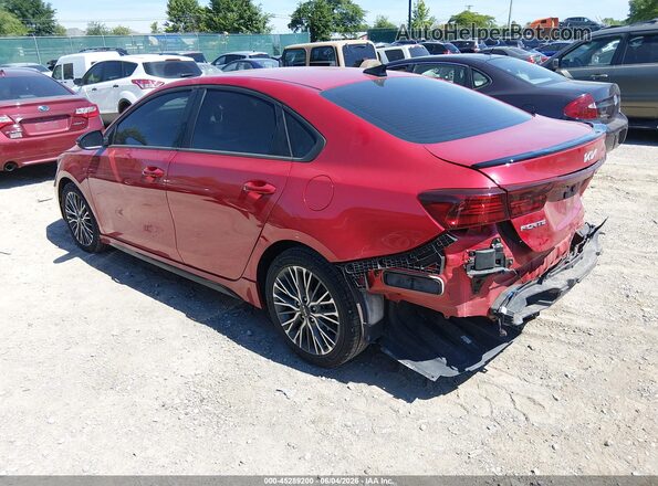 3KPF54AD9RE807383 2024 KIA FORTE Red Հետևի ձախ