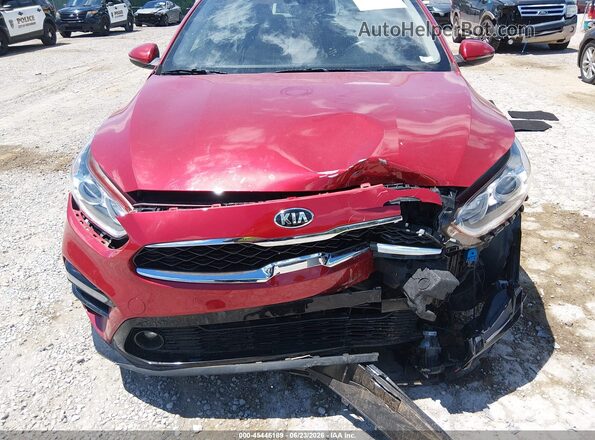 3KPF54ADXME349152 2021 KIA FORTE Red Вид щитка приладів
