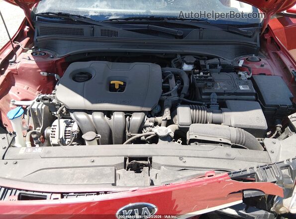 3KPF54ADXME349152 2021 KIA FORTE Red Вид ззаду