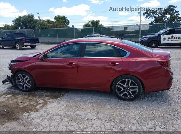 3KPF54ADXME349152 2021 KIA FORTE Red Панорамний вид салону 360°