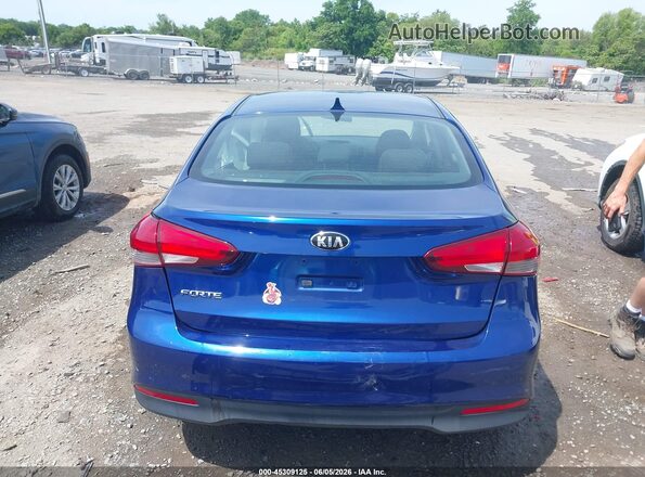 3KPFK4A70HE093080 2017 KIA FORTE Blue 