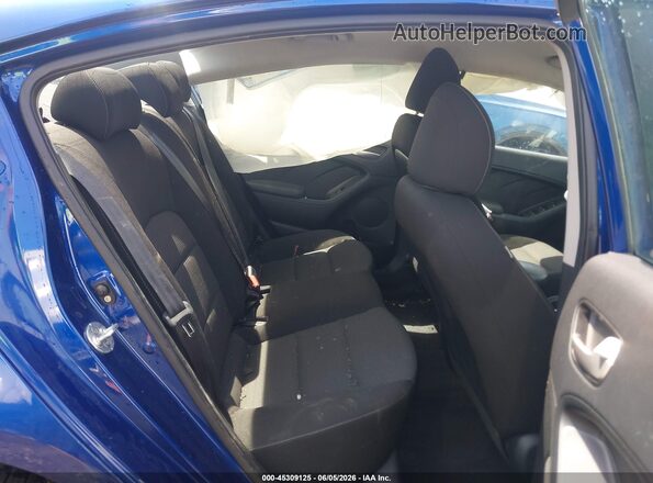 3KPFK4A70HE093080 2017 KIA FORTE Blue VIN კოდის სტიკერის ხედი