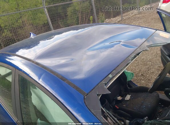 3KPFK4A71HE059181 2017 KIA FORTE Blue Սարքավորումների վահանակի տեսք