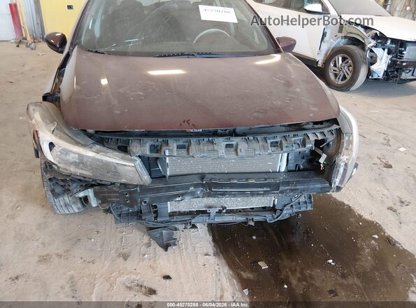 3KPFK4A71HE124384 2017 KIA FORTE Бордовый Вид спереди