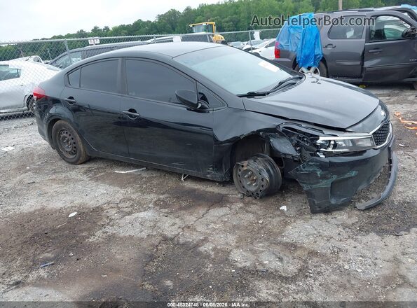 3KPFK4A71HE136759 2017 KIA FORTE Черный Вид задней части салона