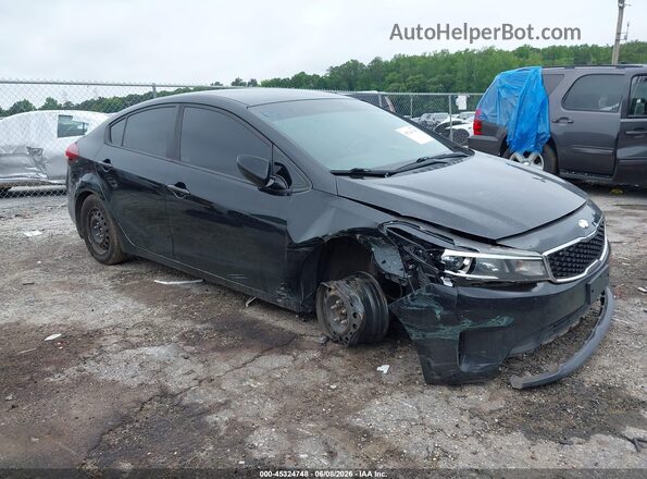 3KPFK4A71HE136759 2017 KIA FORTE Черный Вид спереди