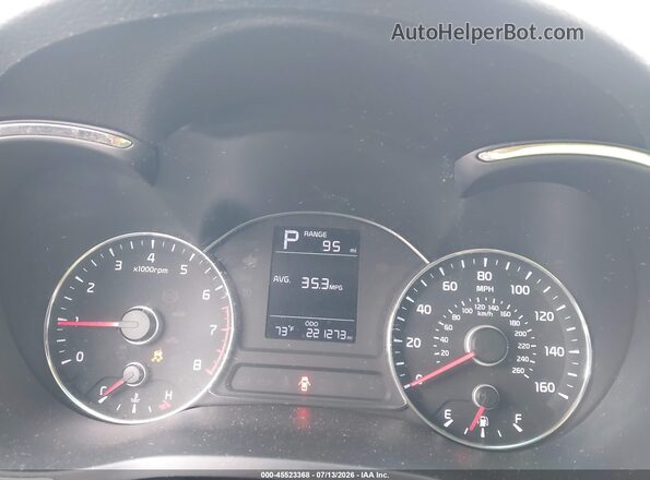 3KPFK4A72HE009809 2017 KIA FORTE Blue Widok tylnych siedzeń