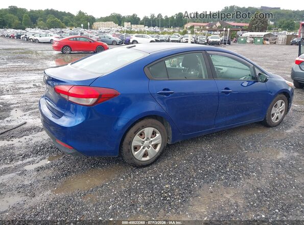 3KPFK4A72HE009809 2017 KIA FORTE Blue Tył prawy