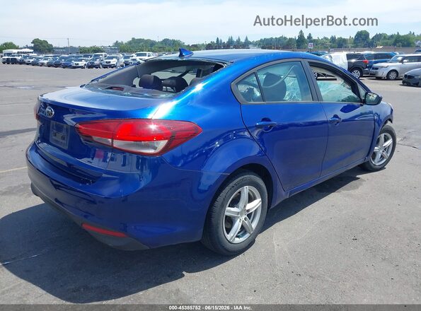 3KPFK4A72HE047718 2017 KIA FORTE Blue Tył prawy