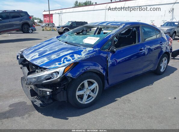3KPFK4A72HE047718 2017 KIA FORTE Blue Przód lewy