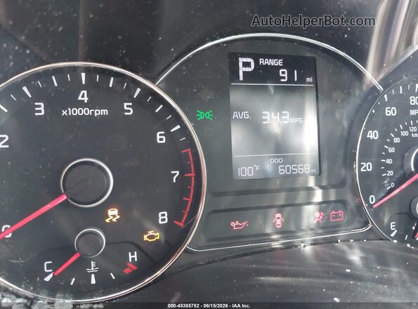 3KPFK4A72HE047718 2017 KIA FORTE Blue Widok wnętrza 360 stopni