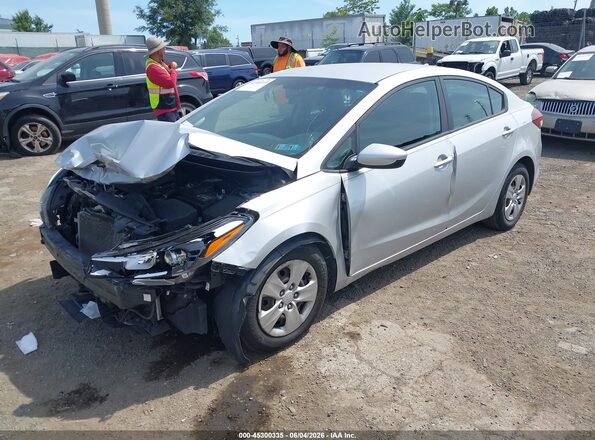 3KPFK4A72HE075793 2017 KIA FORTE Silver 