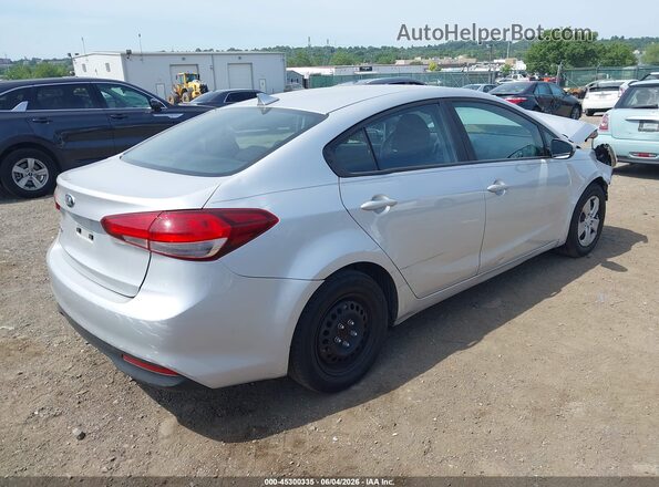 3KPFK4A72HE075793 2017 KIA FORTE Silver 