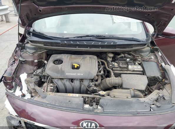 3KPFK4A72HE090889 2017 KIA FORTE Burgundy Вид ззаду