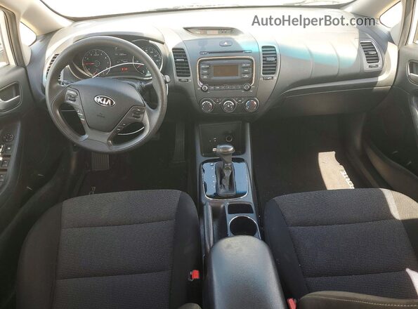 3KPFK4A72HE098247 2017 KIA FORTE Silver წინა პანელის ხედი