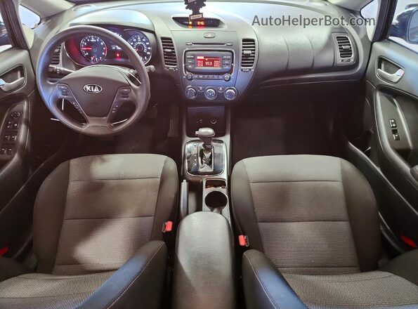 3KPFK4A72HE129495 2017 KIA FORTE Black 