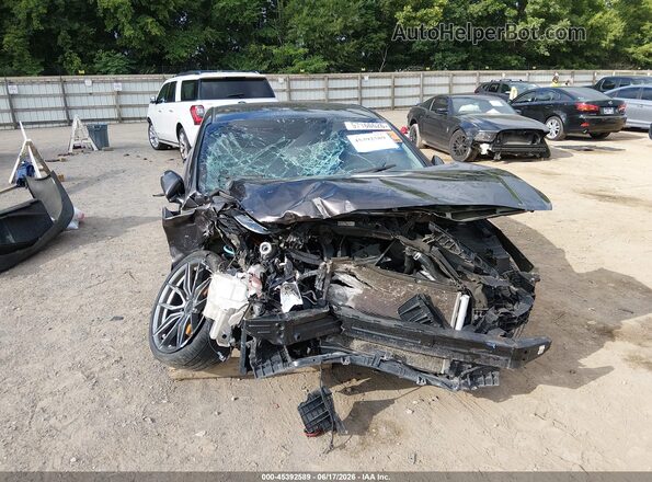 3KPFK4A73JE205778 2018 KIA FORTE Черный Вид спереди