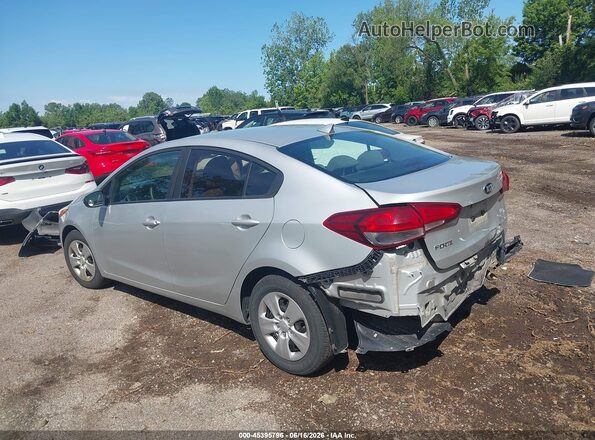 3KPFK4A74HE075939 2017 KIA FORTE Silver Задня ліва чверть