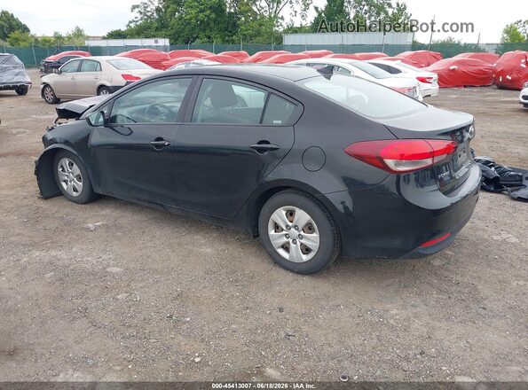 3KPFK4A76HE099675 2017 KIA FORTE Black უკანა მარცხენა