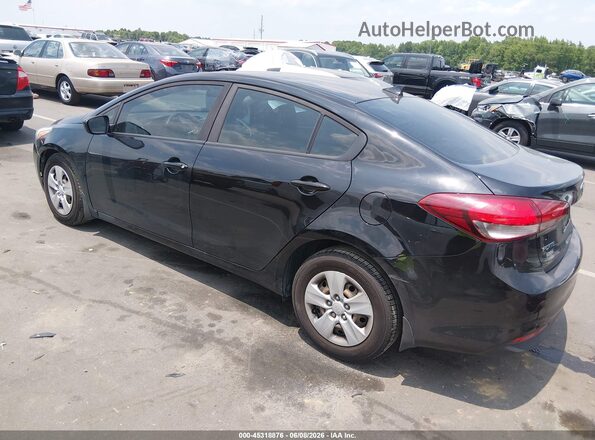 3KPFK4A76HE142203 2017 KIA FORTE Black უკანა მარცხენა