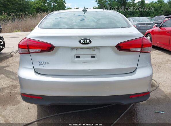 3KPFK4A76HE153802 2017 KIA FORTE Silver 