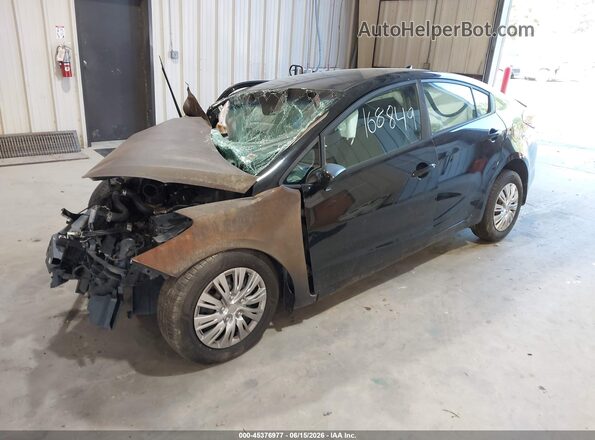 3KPFK4A77HE054549 2017 KIA FORTE Black Przód lewy