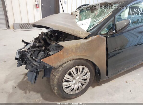 3KPFK4A77HE054549 2017 KIA FORTE Black Widok z przodu