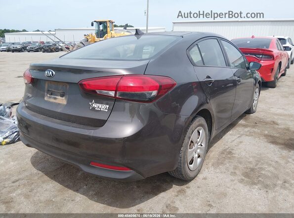 3KPFK4A77HE113339 2017 KIA FORTE Gray Trasero derecho