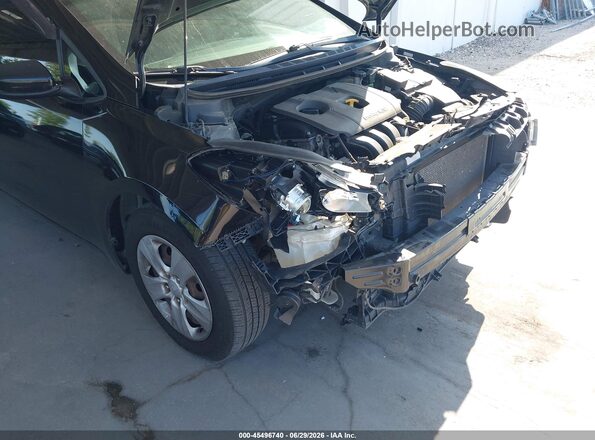 3KPFK4A78HE066127 2017 KIA FORTE Black Widok z przodu