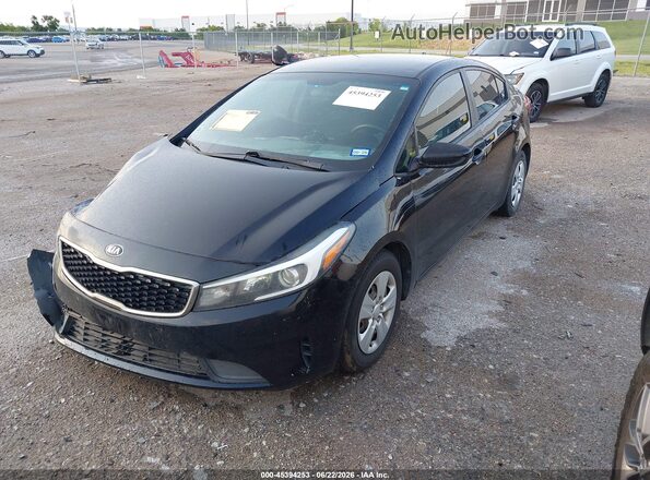 3KPFK4A78HE077516 2017 KIA FORTE Black Передня ліва чверть