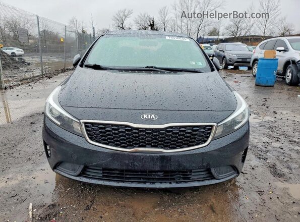 3KPFK4A78HE135088 2017 KIA FORTE Black წინა ხედი