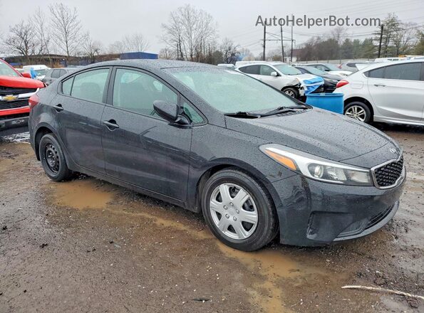 3KPFK4A78HE135088 2017 KIA FORTE Black წინა მარჯვენა