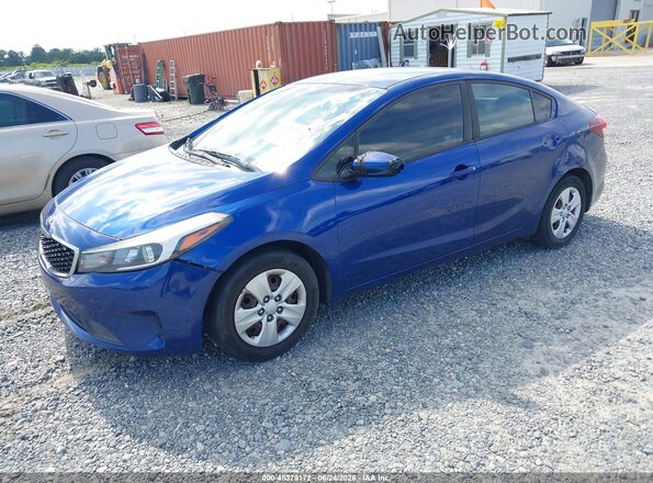 3KPFK4A79HE038949 2017 KIA FORTE Blue Przód lewy