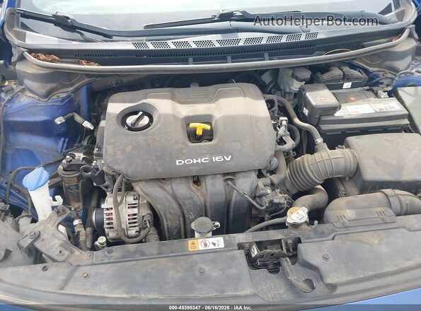 3KPFK4A79HE052091 2017 KIA FORTE Blue Вид ззаду