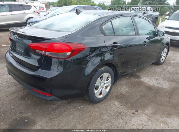 3KPFK4A79HE140249 2017 KIA FORTE Black Задня права чверть