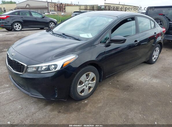 3KPFK4A79HE140249 2017 KIA FORTE Black Передня ліва чверть