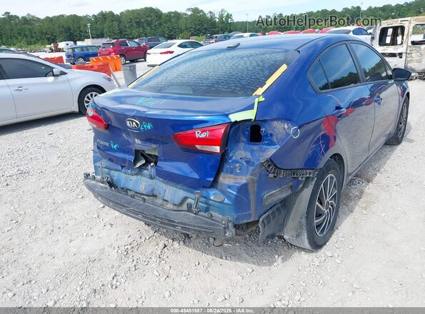 3KPFK4A7XHE036739 2017 KIA FORTE Blue წინა ხედი