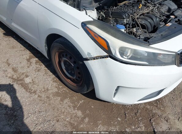 3KPFK4A7XHE077341 2017 KIA FORTE White Vista frontal