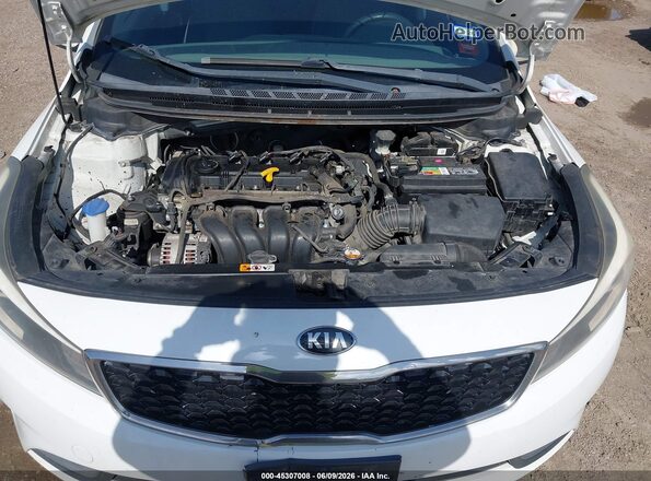 3KPFK4A7XHE077341 2017 KIA FORTE White Vista trasera