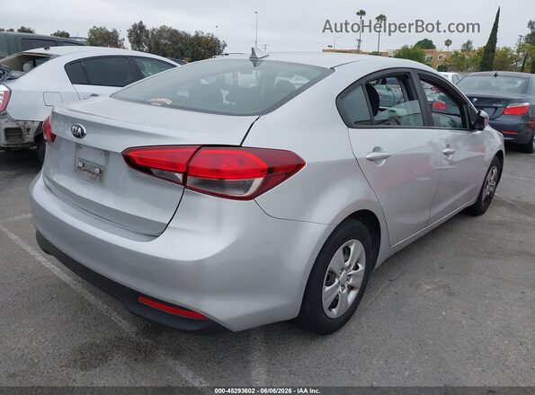 3KPFK4A7XJE214283 2018 KIA FORTE Silver უკანა მარჯვენა