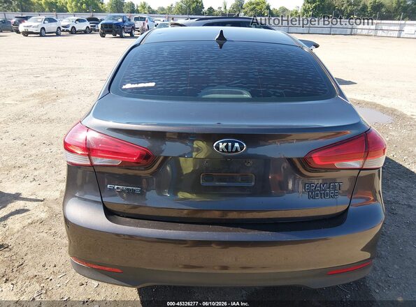 3KPFL4A70JE169030 2018 KIA FORTE Gray 