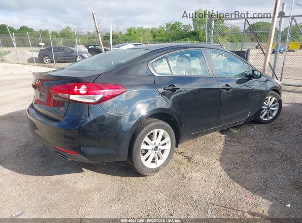 3KPFL4A71HE041776 2017 KIA FORTE Black უკანა მარჯვენა