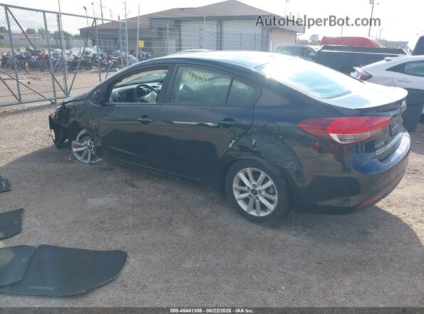 3KPFL4A71HE041776 2017 KIA FORTE Black უკანა მარცხენა
